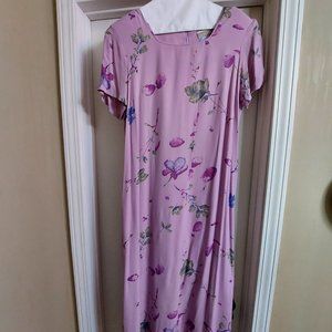 Coldwater Creek Floral Midi to Maxi Dress Size 8